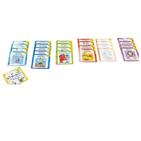 Scholastic | Toys | Scholastic Sight Word Readers Workbook 25 Books ...